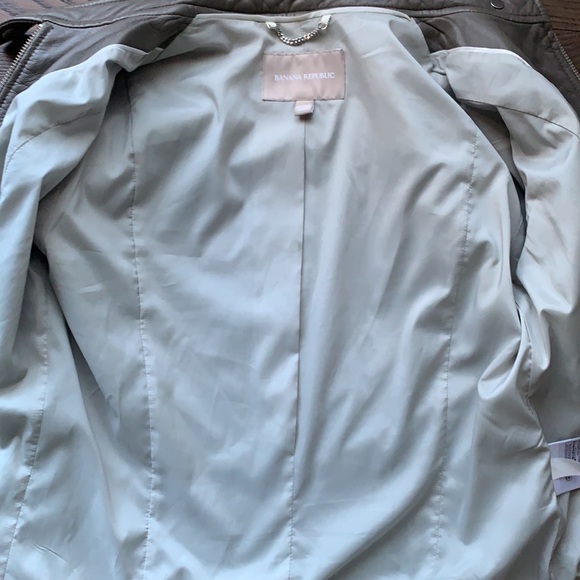 Banana Republic Leather Moto jacket size XS - Picture 13 of 13